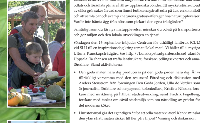 Den goda maten nära dig