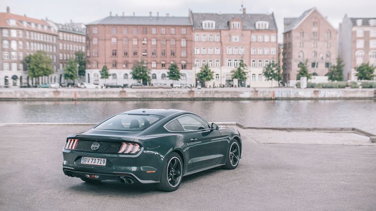 American muscle født på ny: Mustang Bullitts ikoniske design set gennem fotografens linse