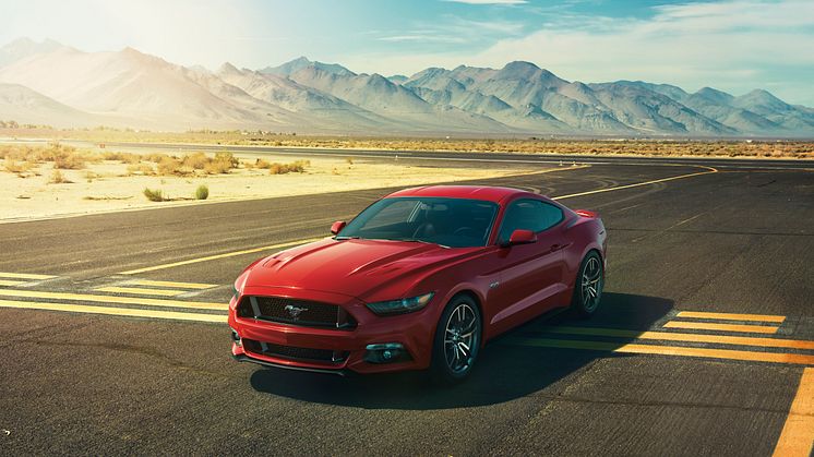 Ny Ford Mustang vises frem i Paris