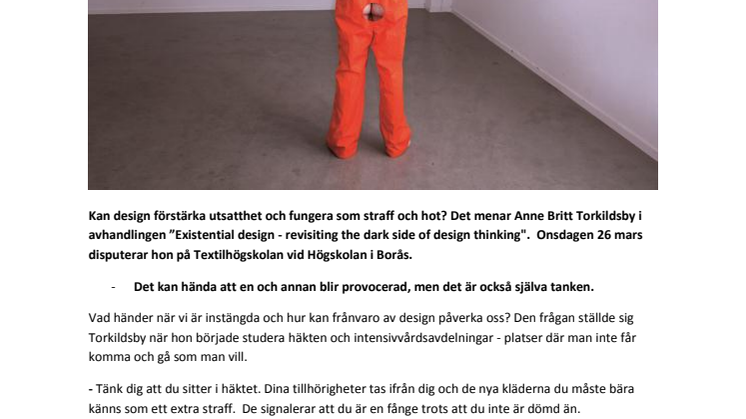 Kritisk design som väcker känslor