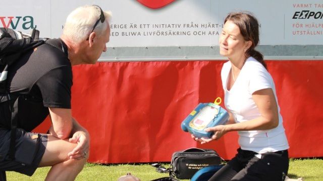 Idrottens dag i Hagaparken är hjärtsäkrat