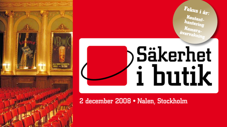 Pressinbjudan – Säkerhet i butik