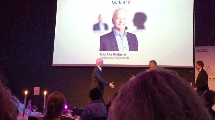NilsÅke Rydqvist knep titeln Årets Mäklare