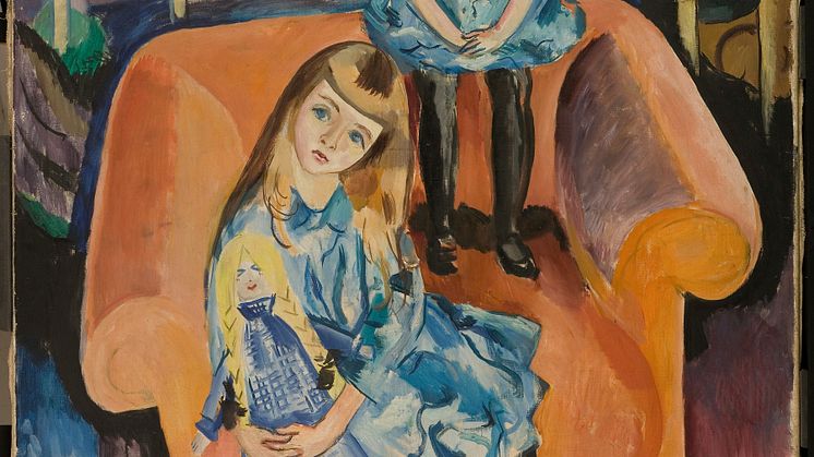 Per Krohg: To barn / Two Children (1918)