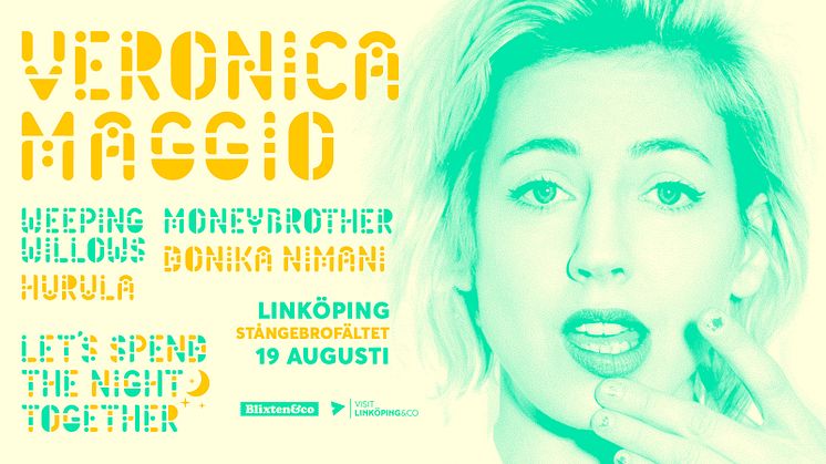 Fler artister klara till Let’s Spend The Night Together!