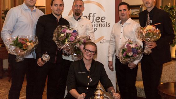 Deltagarna i Coffee Professionals Cup 2014