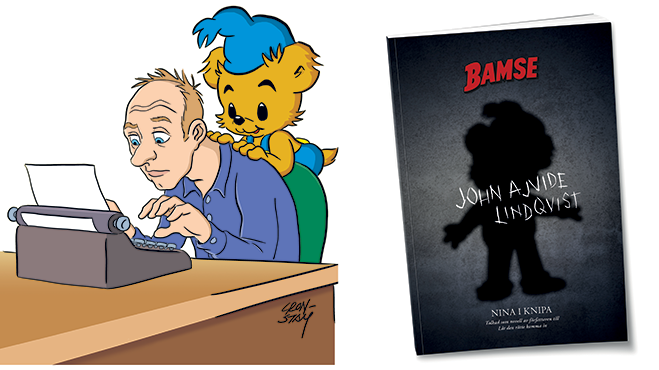 Bamse tolkas av skräckförfattaren John Ajvide Lindqvist 