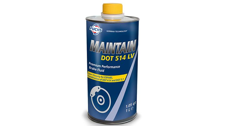 FUCHS MAINTAIN DOT 514 LV - Ny bromsvätska i sortimentet