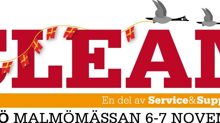 Rengöringsbranschens affärsmässa CLEAN växlar upp till större MalmöMässan