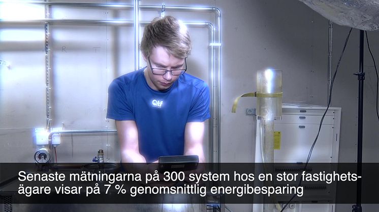 Spara 5–7 % energi genom avgasning och rening.