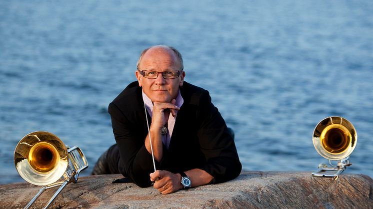 Trombonisten, kompositören och dirigenten ”maestro” Christian Lindberg.