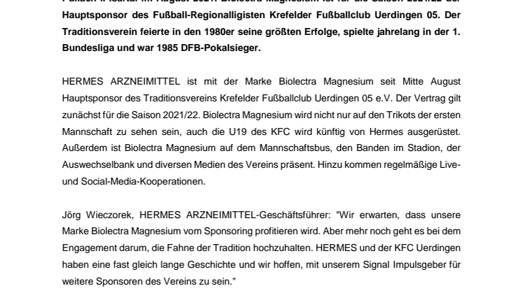 Pressemitteilung - Biolectra Magnesium Hauptsponsor des KFC.pdf