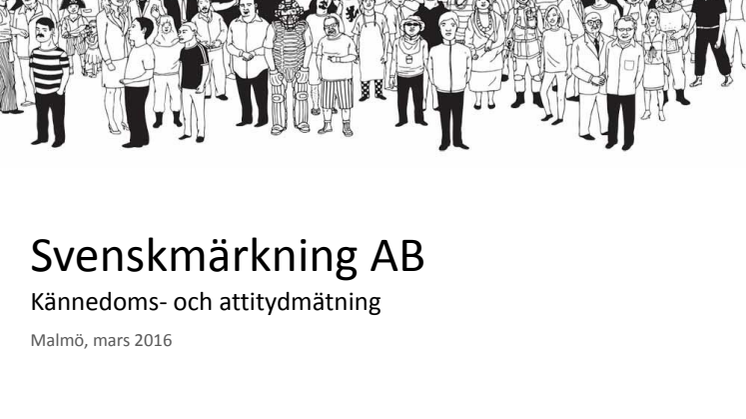En efterfrågad märkespremiär – Från Sverige