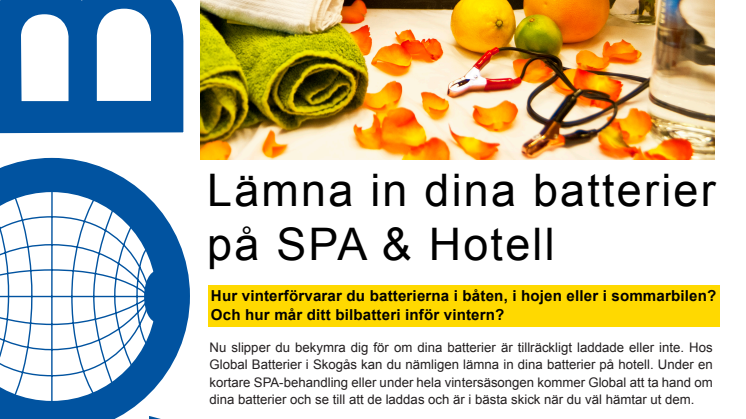 Batterihotell med SPA (affisch)