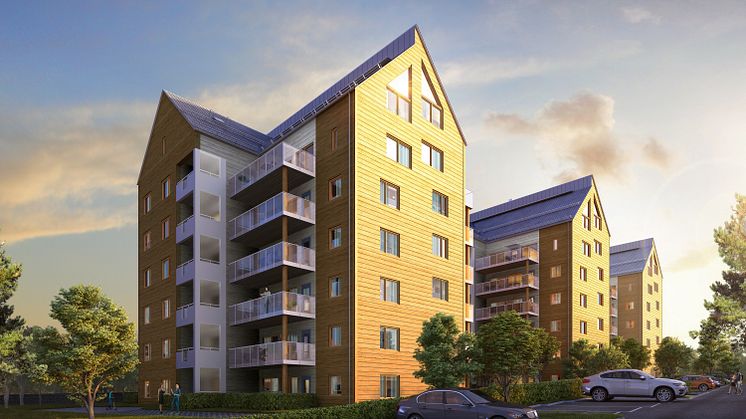 HSB Sydost fortsätter att bygga i Växjö