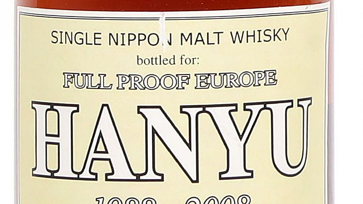 1 bt. Hanyu "Big Butt", Single Nippon Malt Whisky 1988 A-A/B (bn). 