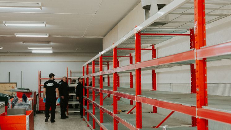 MatRätt renovering tillsammans med volontärer från Willys