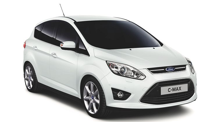 Ford lanserar sin uppskattade 1,0-liters EcoBoost-motor i C-MAX och Grand C-MAX