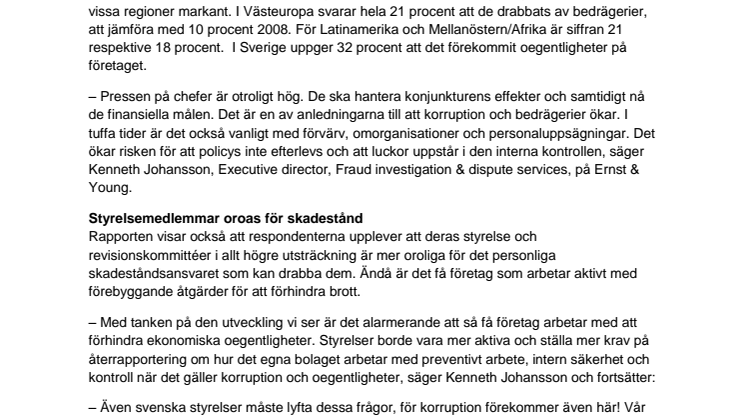 Företagsbedrägerier ökar under kristider 