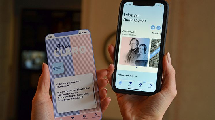 Der CLARO-Soundwalk in der neuen Leipziger Notenspuren-App - Foto: Andreas Schmidt 
