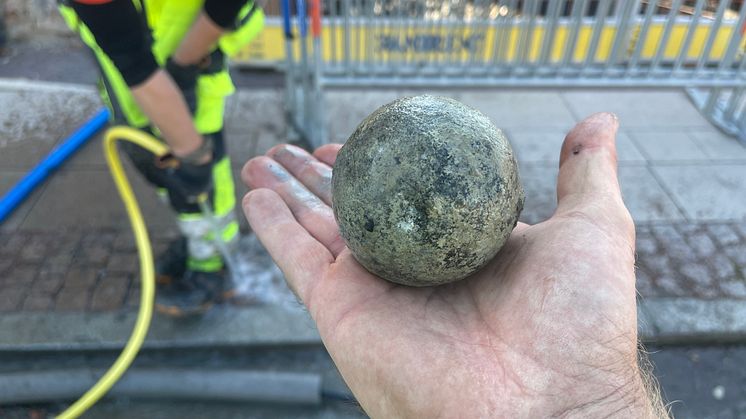 Kanonfynd vid Röda bryggan