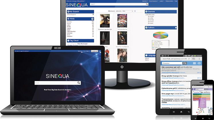Mit Sinequas Plattform für Kognitive Suche und Analyse werden Unternehmen informationsgesteuert. Abb. Sinequa