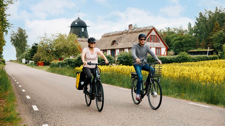 Cykelvänliga platser - tryck