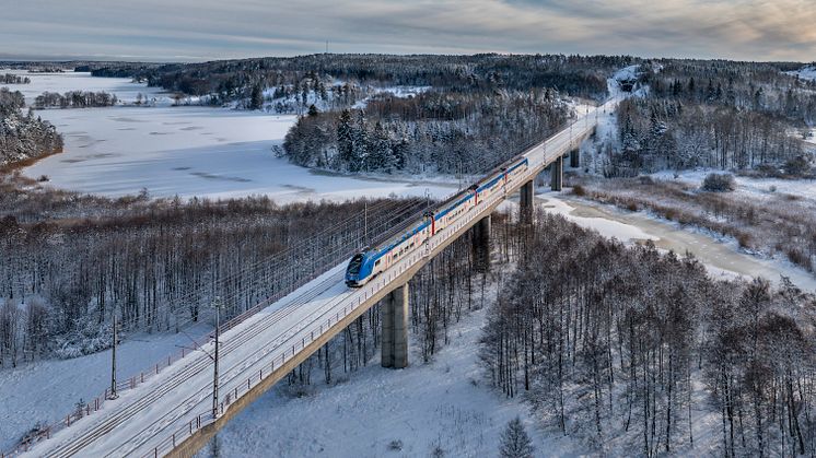 Mälartåg Foto Jann Lipka