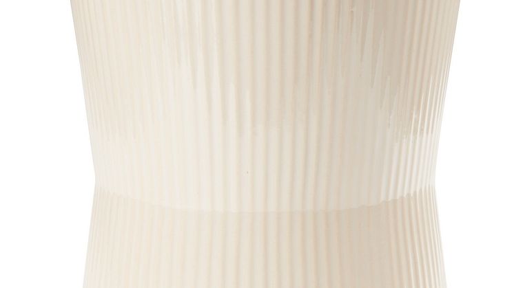 Piedestal SIGMUND Ø23xH30cm creme