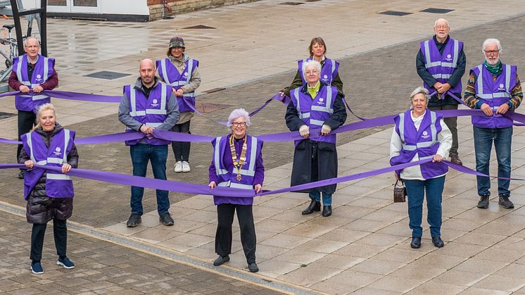 Station volunteers marking World Polio Day