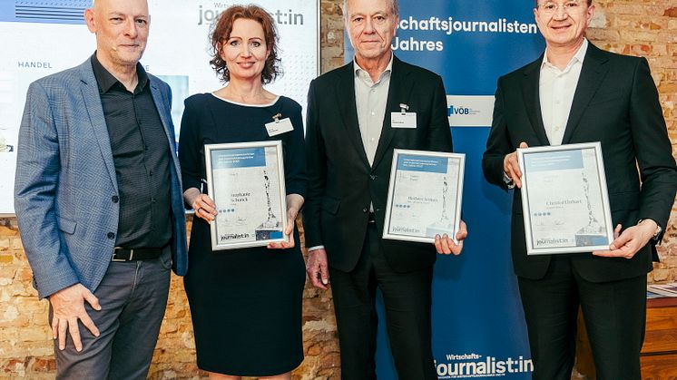 v.l.n.r. Marcus Hebein, Vera Bücker, Herbert Arthen und Christof Ehrhart | © Pedro Becerra/ Stageview