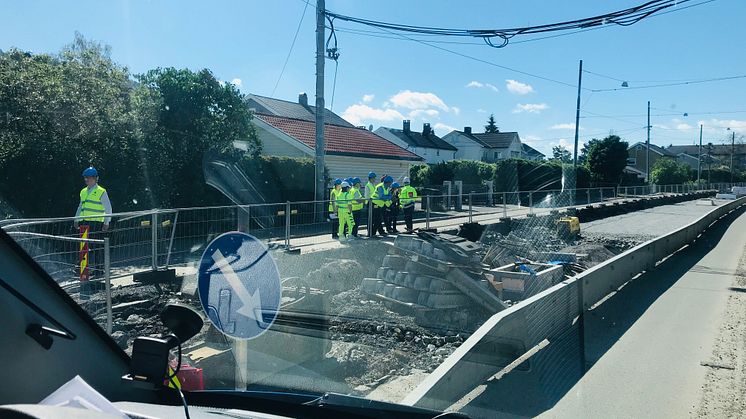 Prosjekt Grefsenveien mellom Platåveien og Kjelsåsalléen holdeplass