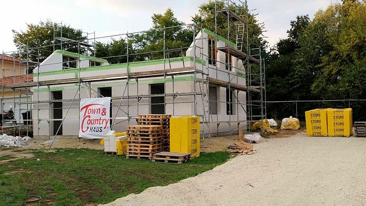 Ein Town & Country Haus entsteht