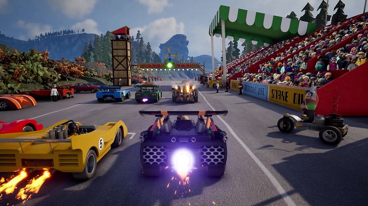 Gameplay Flåklypa Grand Prix