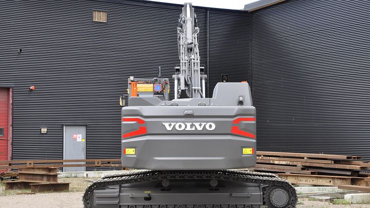 Volvo grävmaskiner med Short Range Remote Control