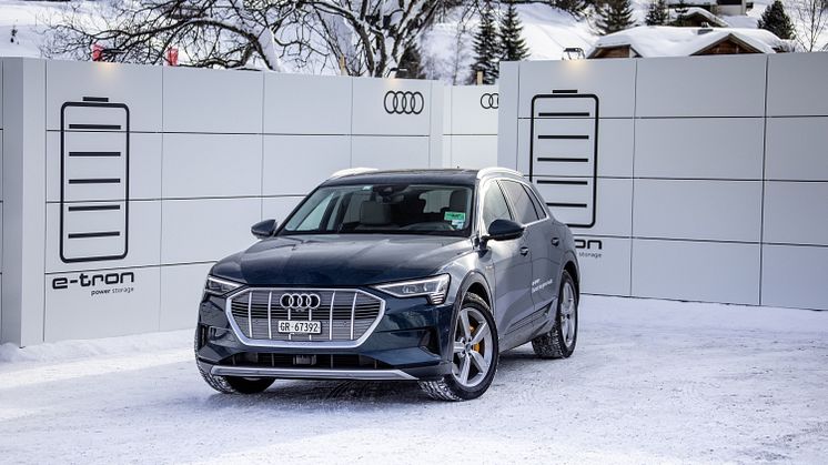 Mobile opladningscontainere af brugte elbilsbatterier