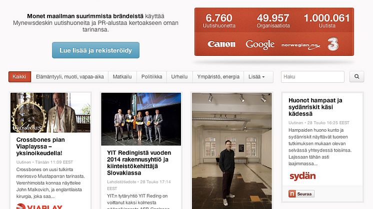 Yritykset perustavat kilvan omia medioitaan