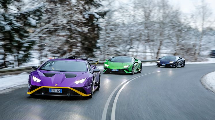 Lamborghini Winter Drive 2022