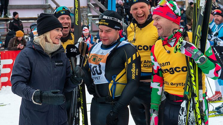 Team Engcon intervju Vasaloppet