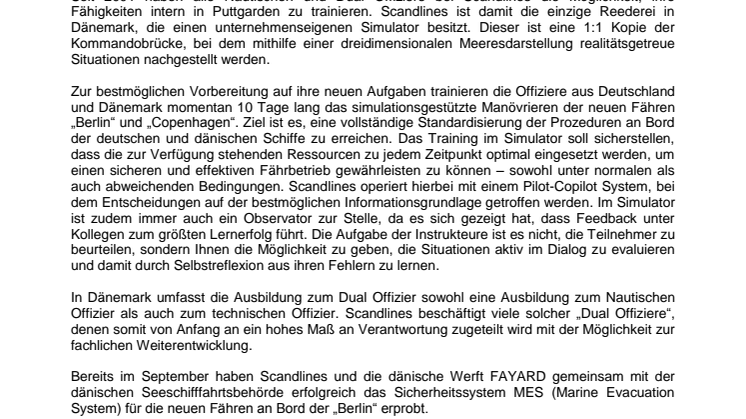 Scandlines’ neue Fähren verkehren bereits