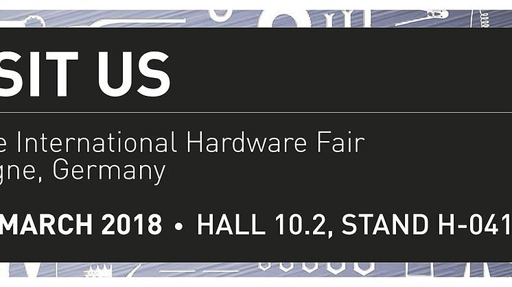 Saint-Gobain Abrasives  stiller ut på årets Eisenwarenmesse - International Hardware Fair 2018