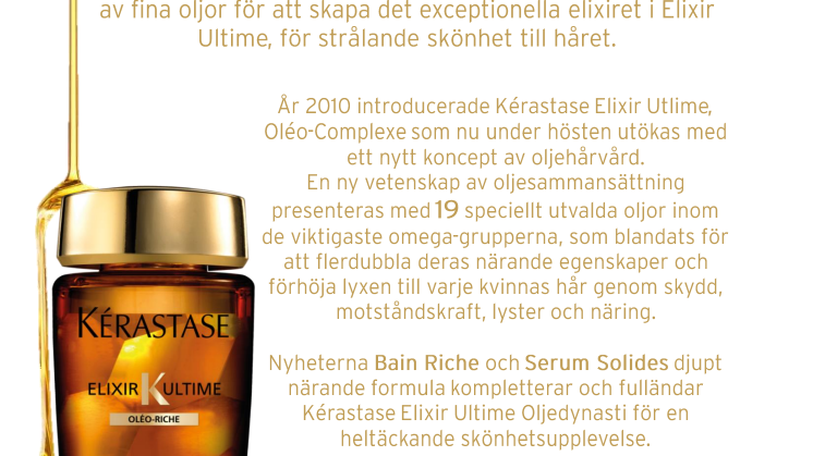 Kérastase Elixir Ultime, Bain Riche och Serum Solide 