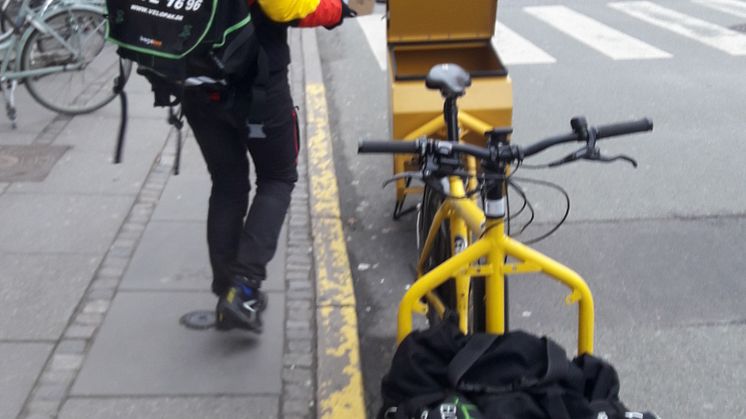 DHL Cykelkurer