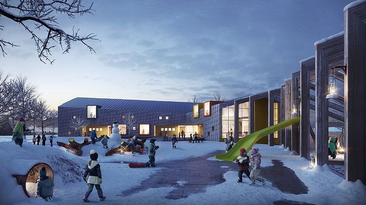 LINK ritar ny plusenergi-förskola i Oslo