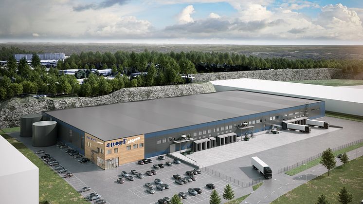 Sportshopens nya lager- och logistikcenter ska stå klart våren 2023