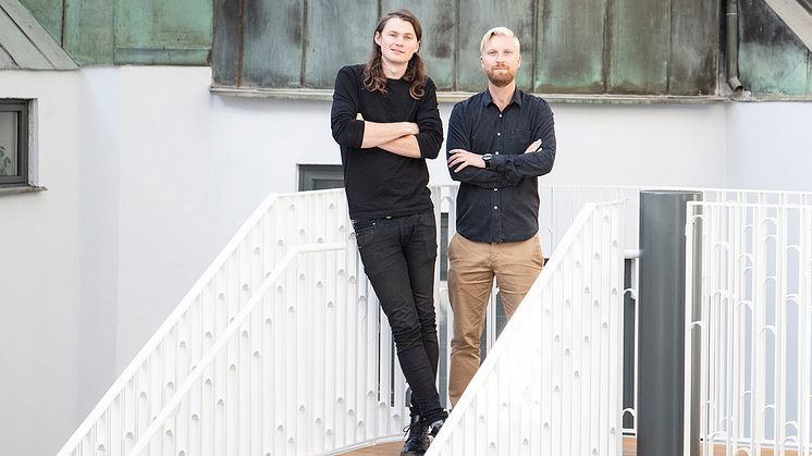 Petter Bengtsson, VD för Zynka Group och Daniel Månsson, operativ chef för Digital Buildings på Zynka BIM. 