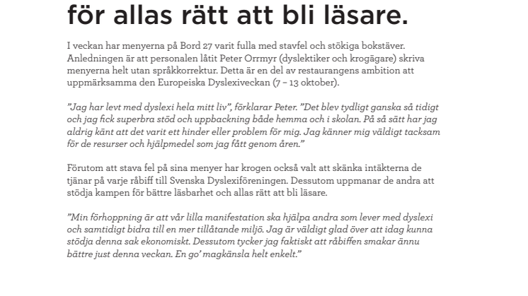 Råbiff och stavfel