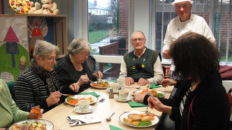 Winter warmers at the library lunch club