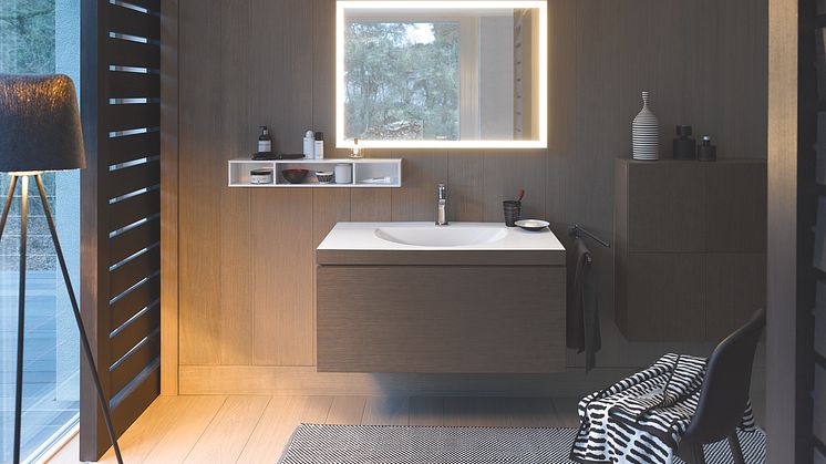 Duravit c-bonded tvättställ & underskåp