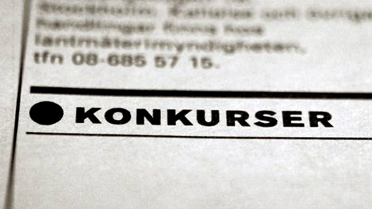 Konkurserna fortsätter minska även i november 